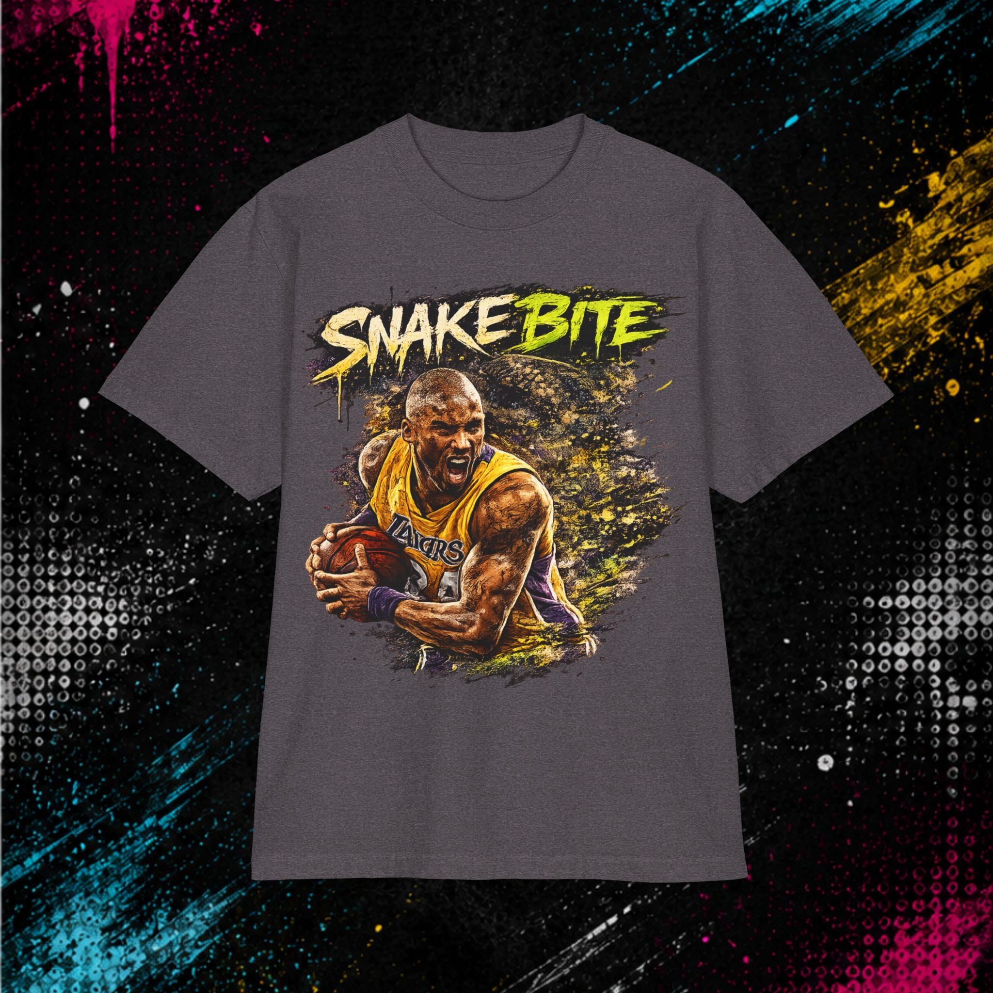 Snake Bite Vintage Basketball Tee