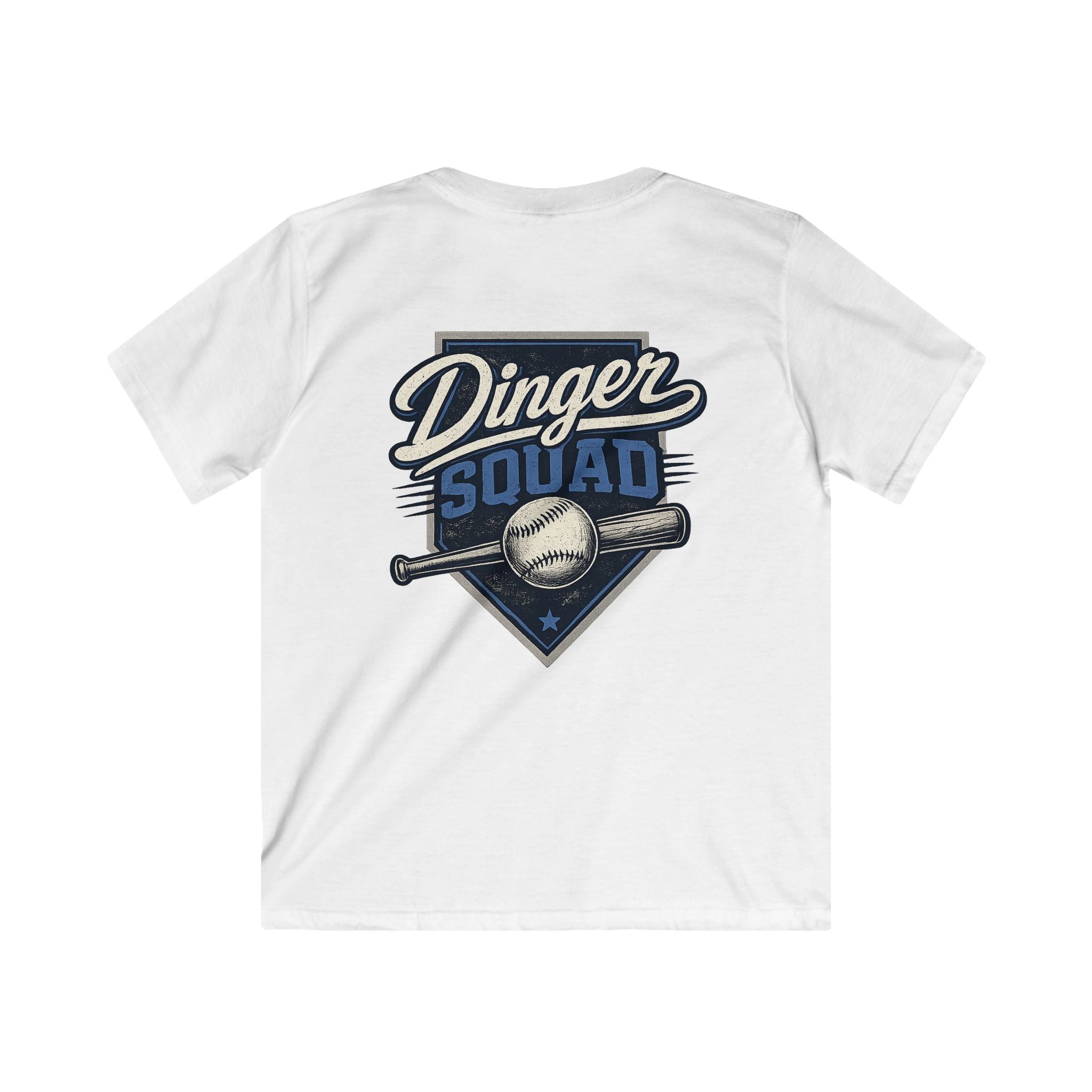 Kids "Dinger Squad" Baseball Tee