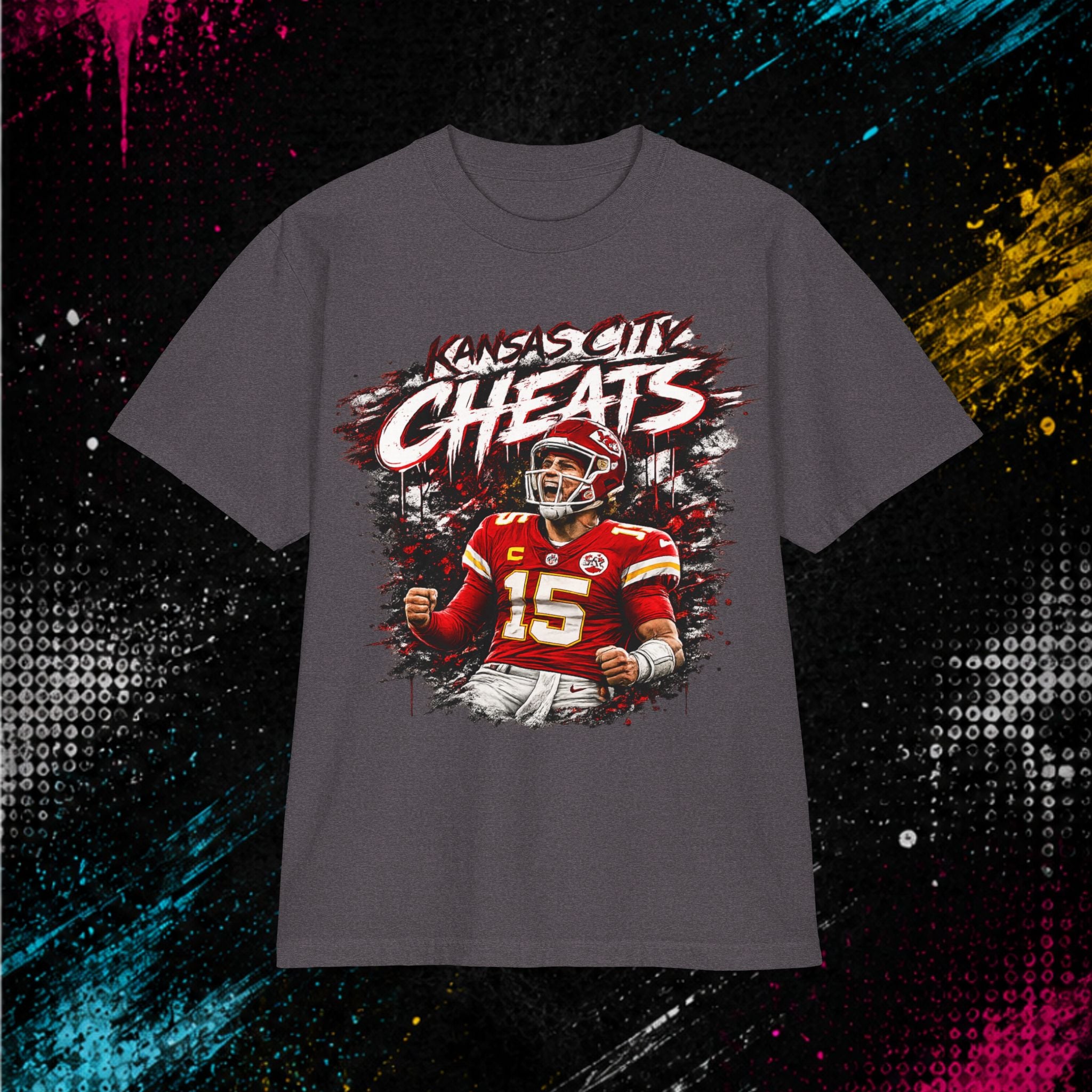 Kansas City Cheats Vintage Football Tee