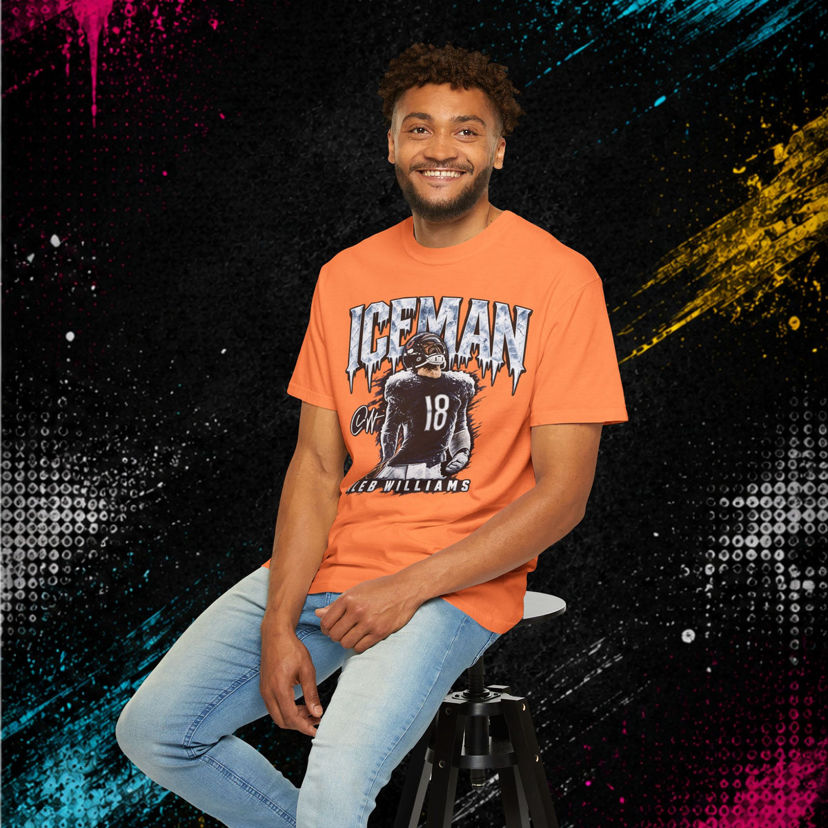 Iceman Caleb Williams - Graphic Tee Shirt