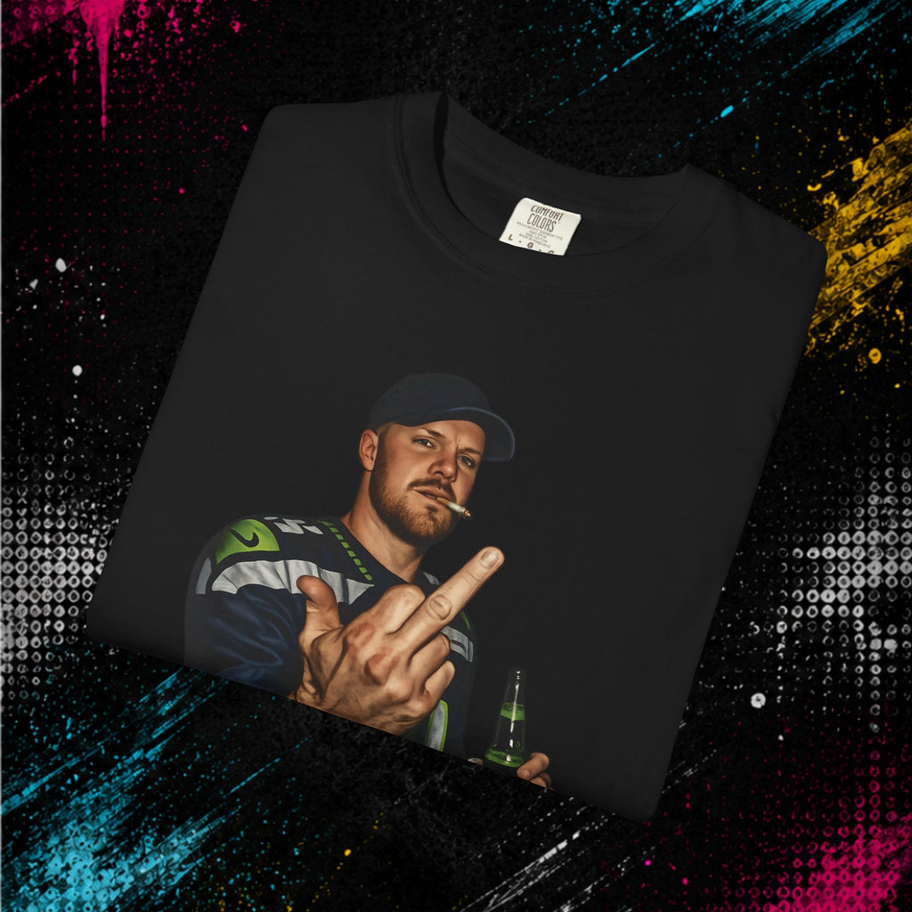 Seahawks — 'We. Did. Not. Care.' Bold Fan Tee