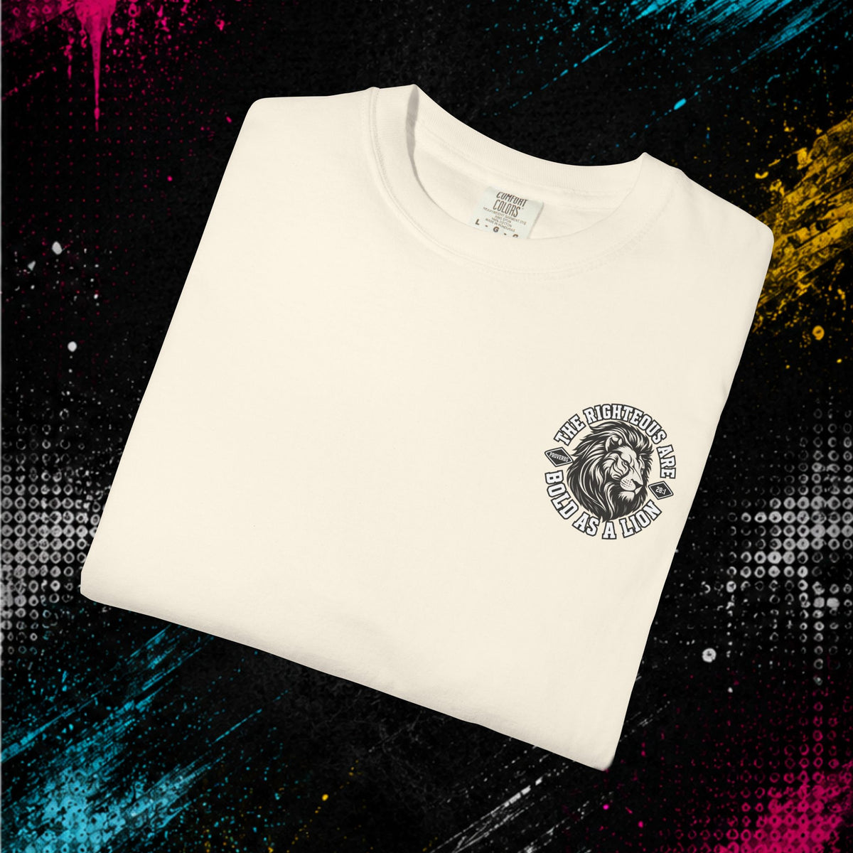 Proverbs 28:1 "Bold As A Lion" - Graphic Tee