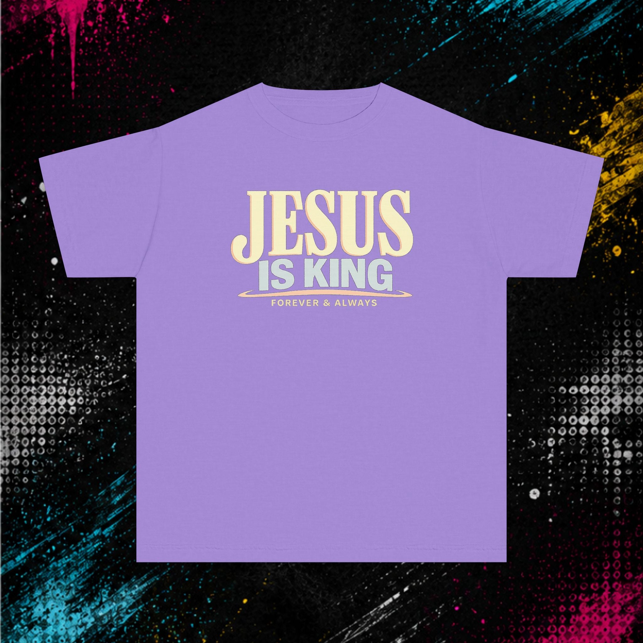 "Jesus Is King" - Youth Tee