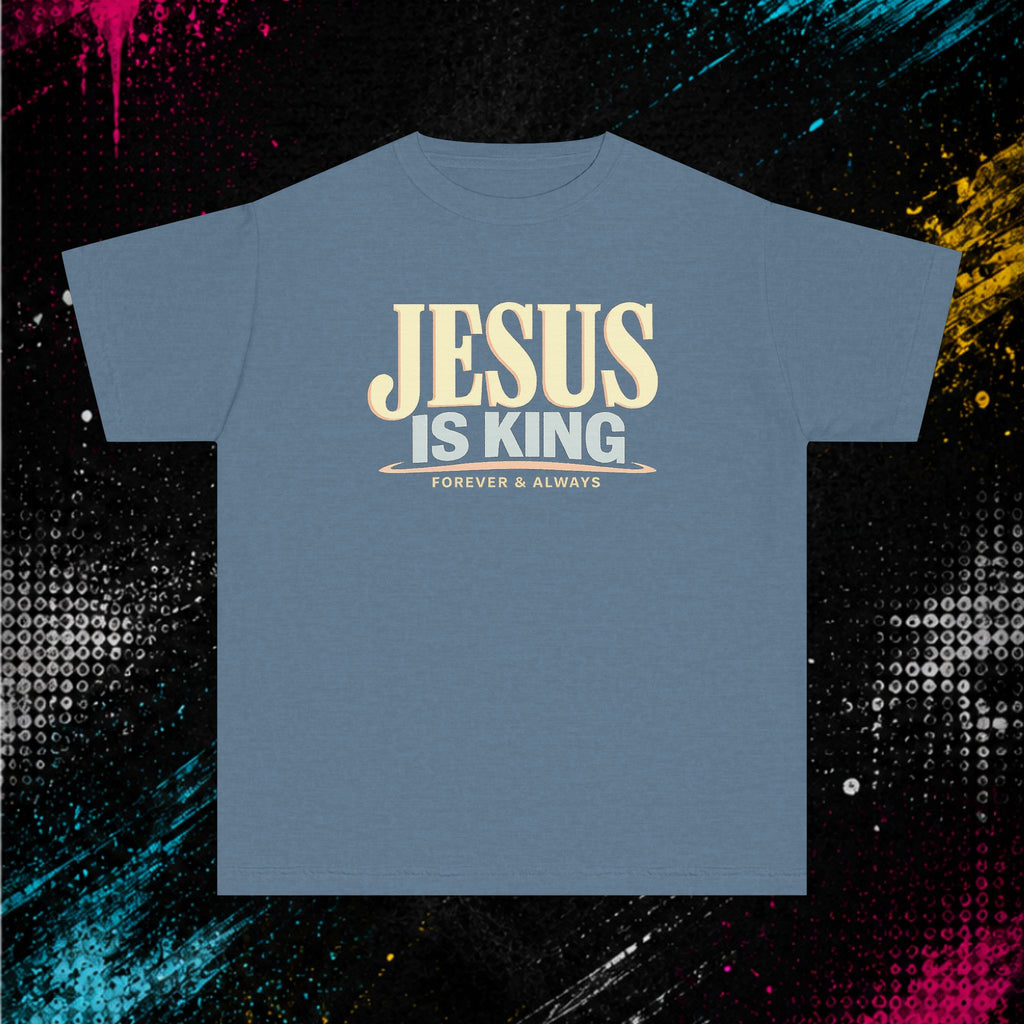 "Jesus Is King" - Youth Tee