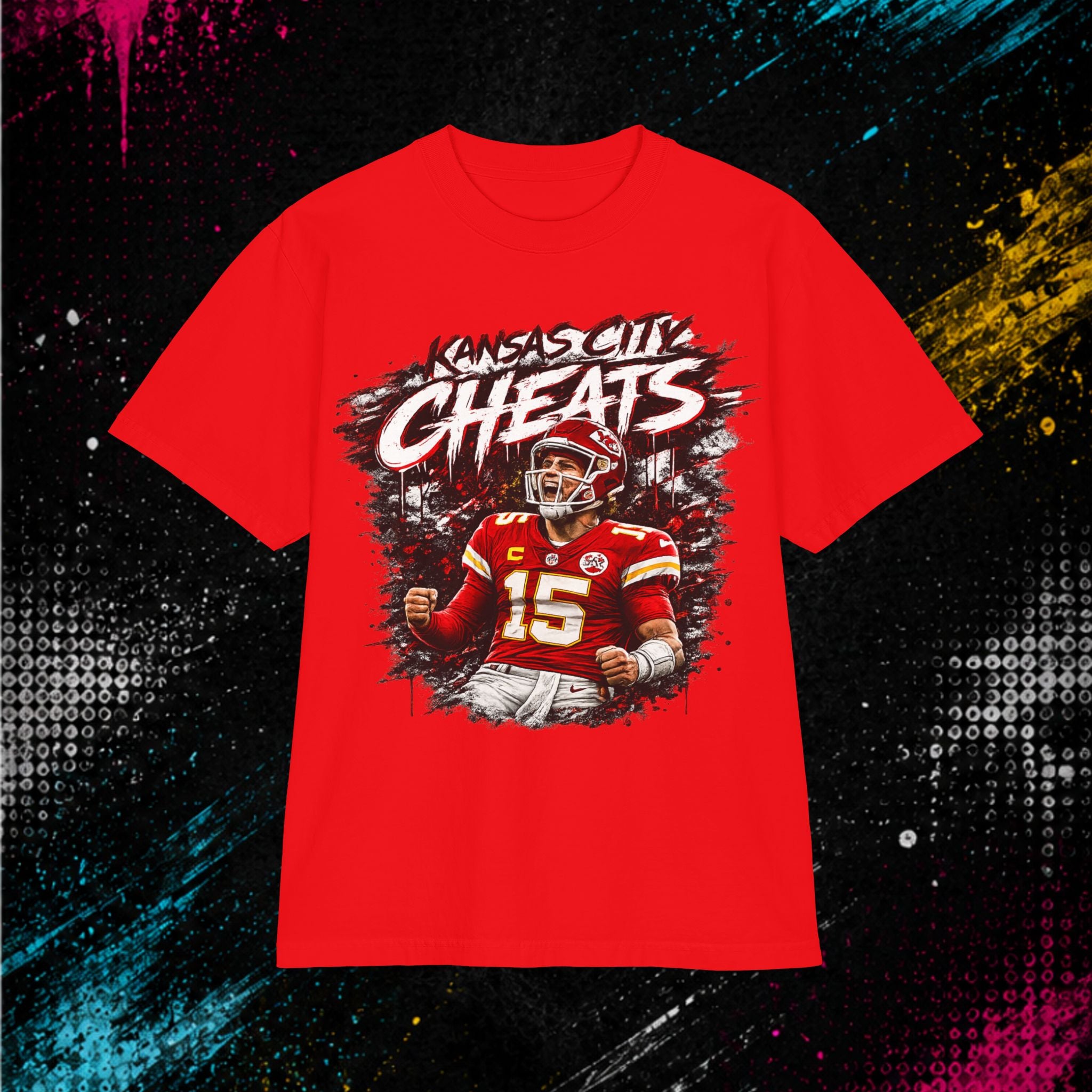 Kansas City Cheats Vintage Football Tee