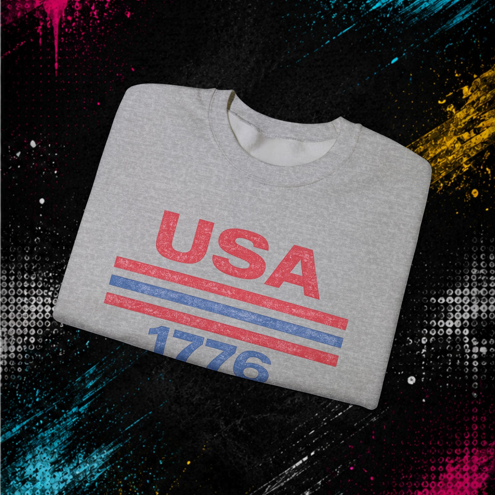 1776 Patriotic Crewneck Sweatshirt