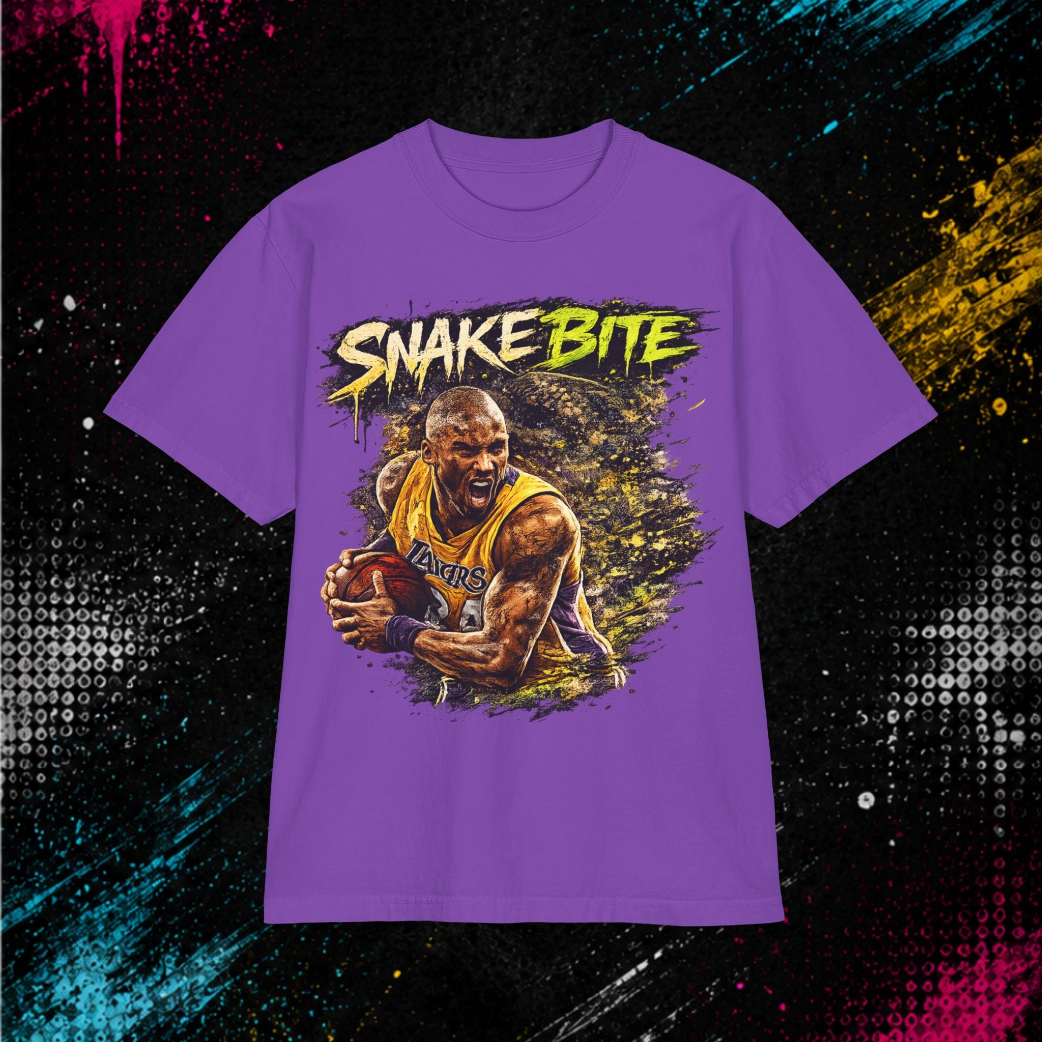 Snake Bite Vintage Basketball Tee