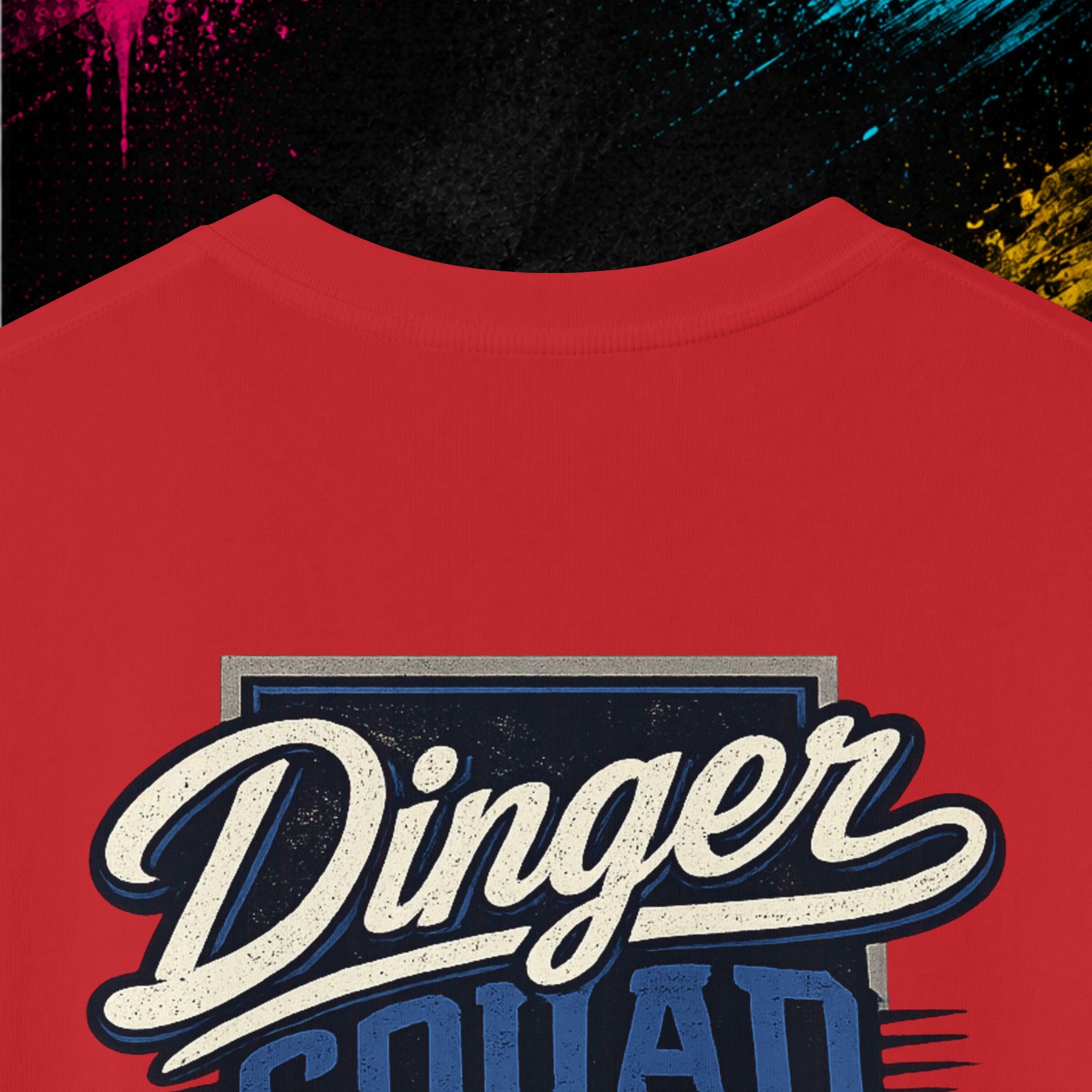 Kids "Dinger Squad" Baseball Tee