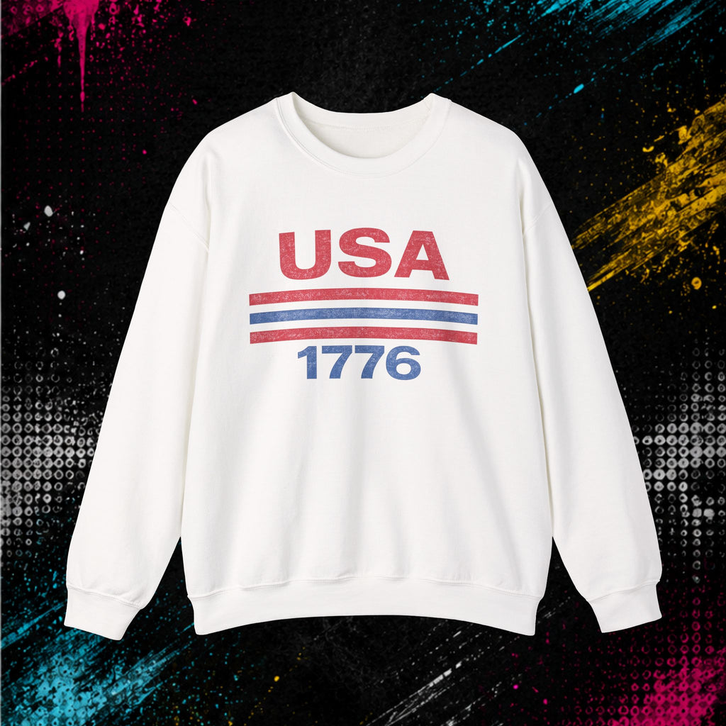 1776 Patriotic Crewneck Sweatshirt