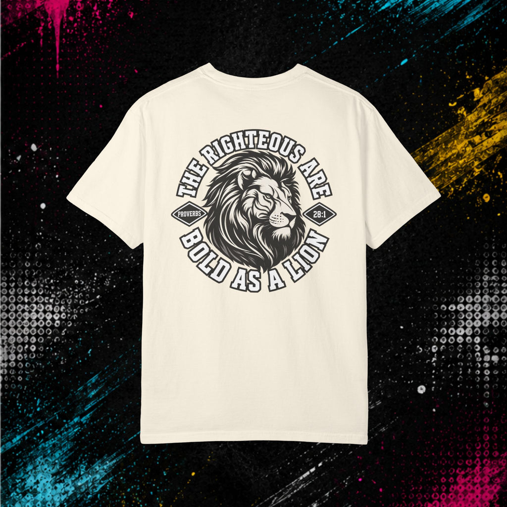 Proverbs 28:1 "Bold As A Lion" - Graphic Tee