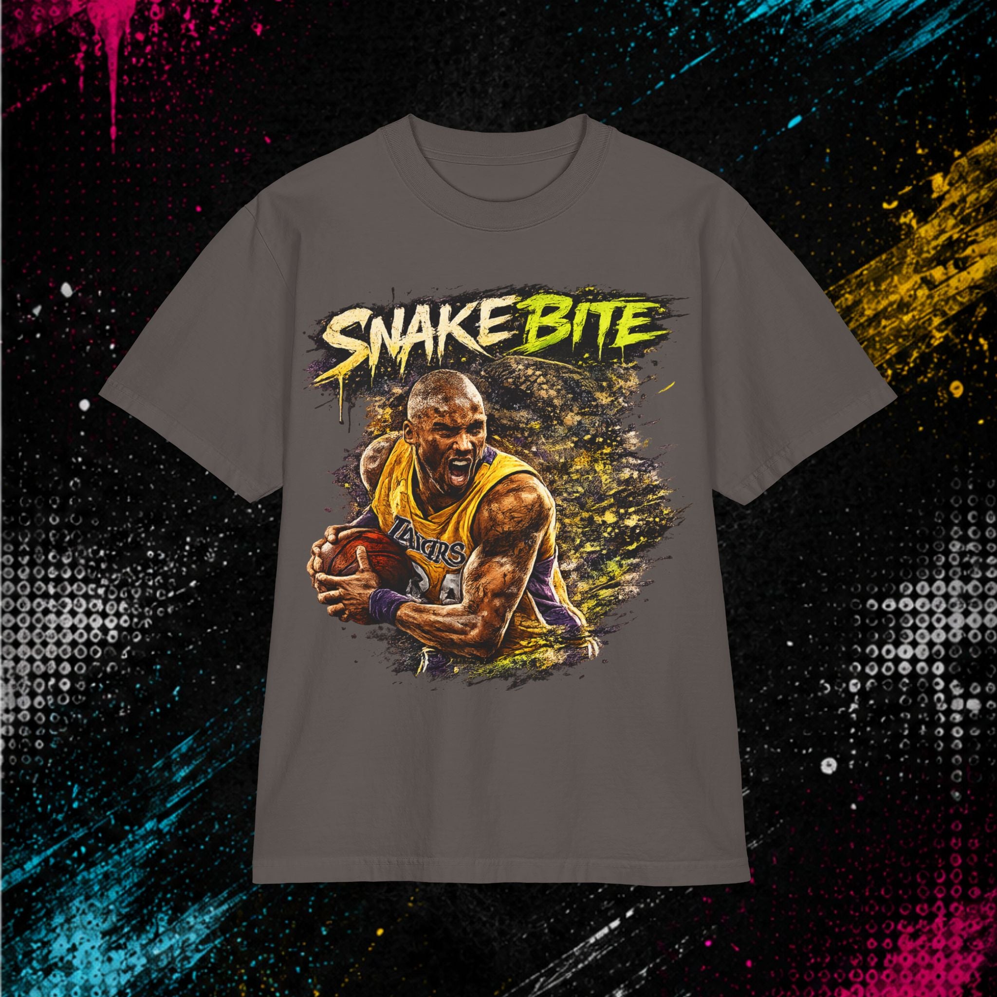 Snake Bite Vintage Basketball Tee