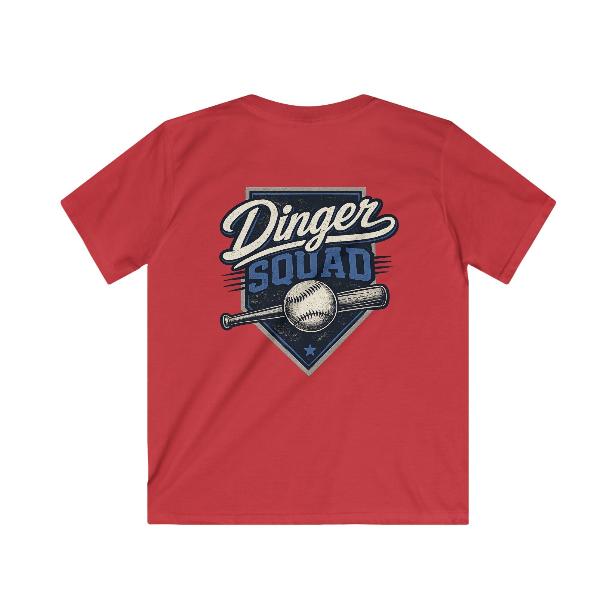 Kids "Dinger Squad" Baseball Tee
