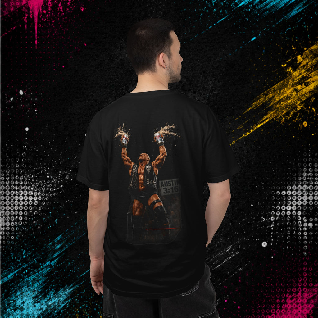 Stone Cold Steve Austin — "Arrive. Raise Hell. Leave." Graphic Tee