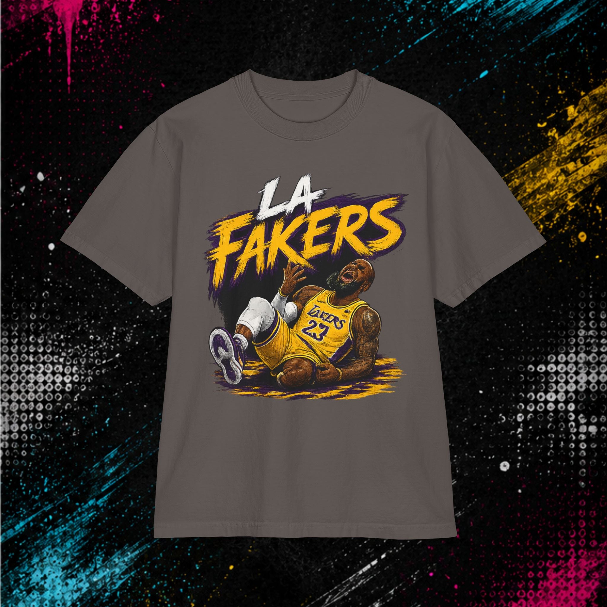 LA Fakers Vintage Basketball Tee