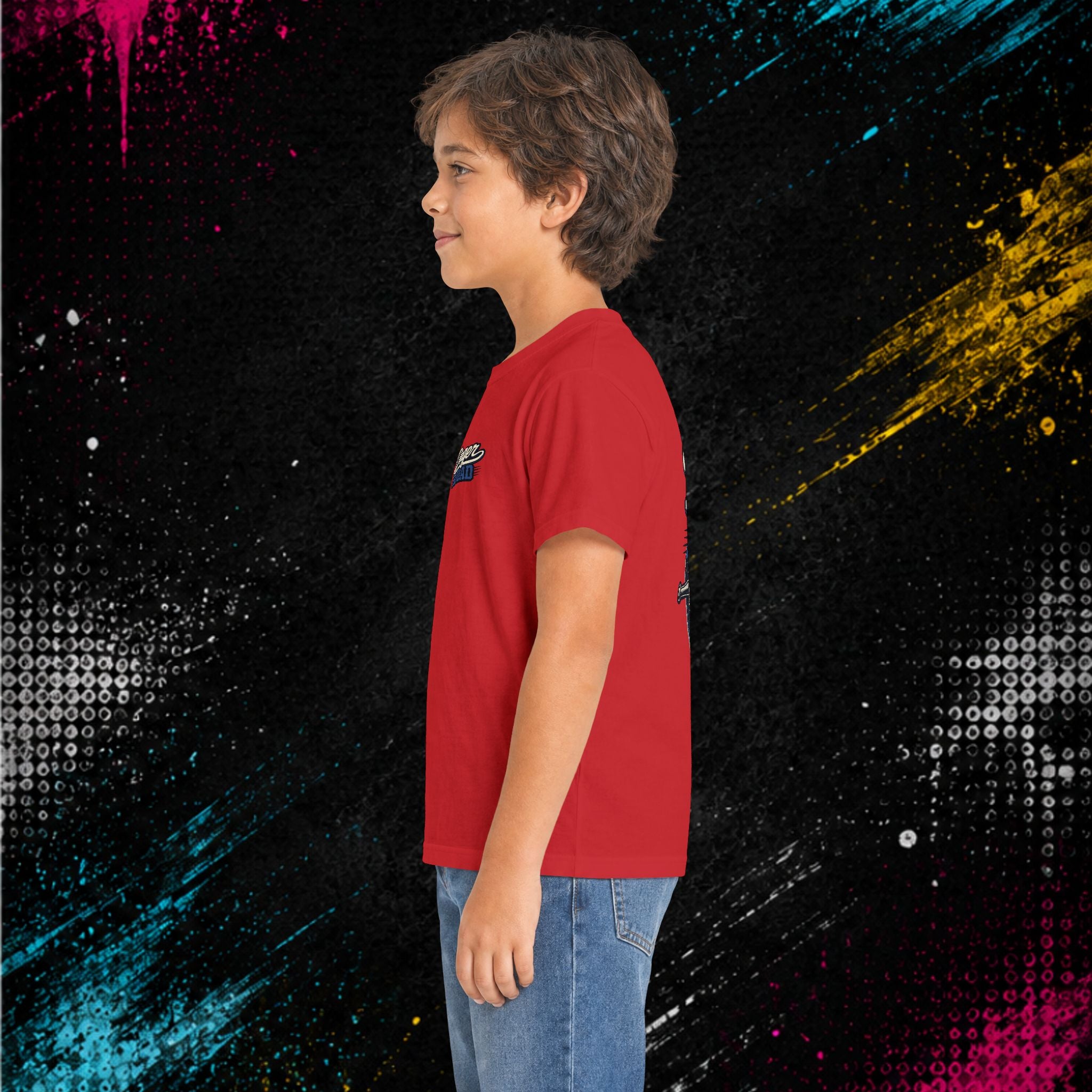 Kids "Dinger Squad" Baseball Tee