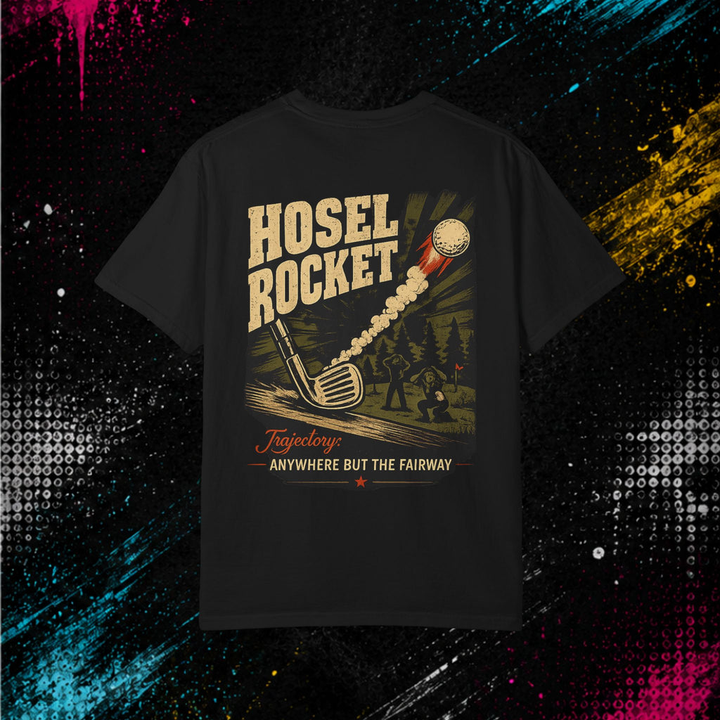 Hosel Rocket Golf | 'Anywhere But The Fairway' Vintage Graphic Tee