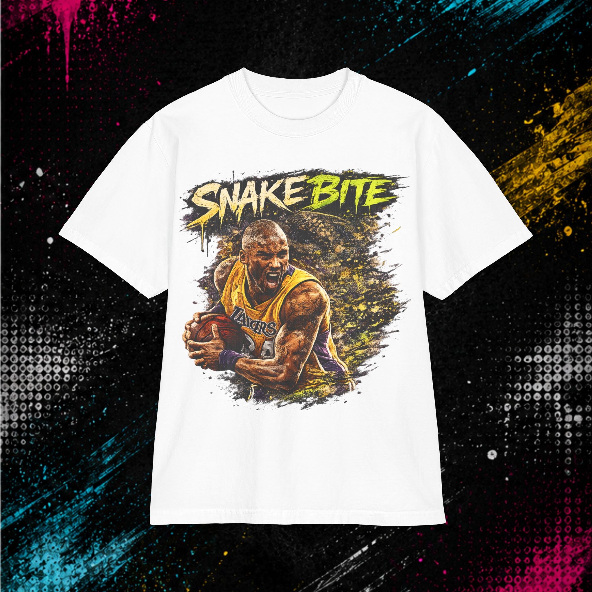Snake Bite Vintage Basketball Tee