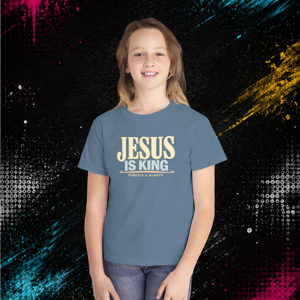 "Jesus Is King" - Youth Tee