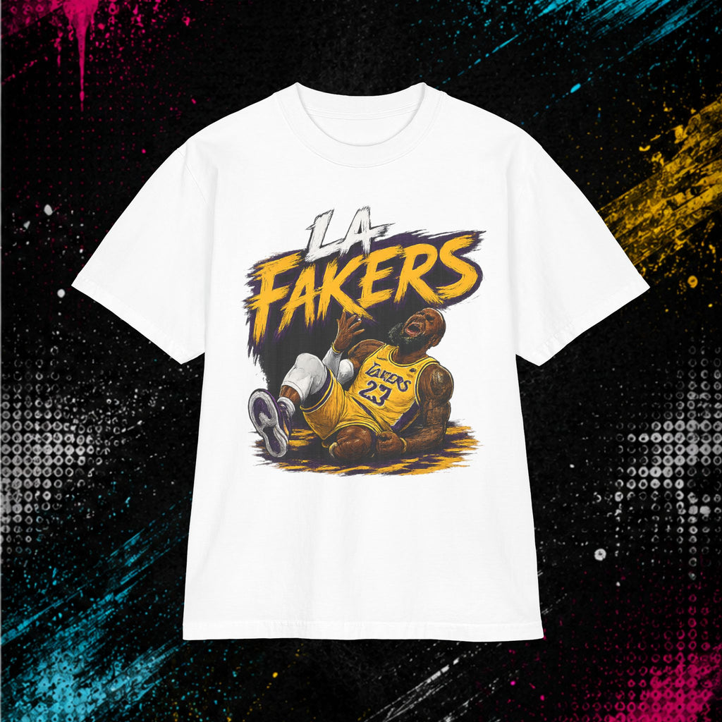 LA Fakers Vintage Basketball Tee