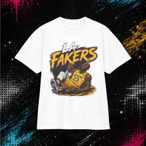 LA Fakers Vintage Basketball Tee