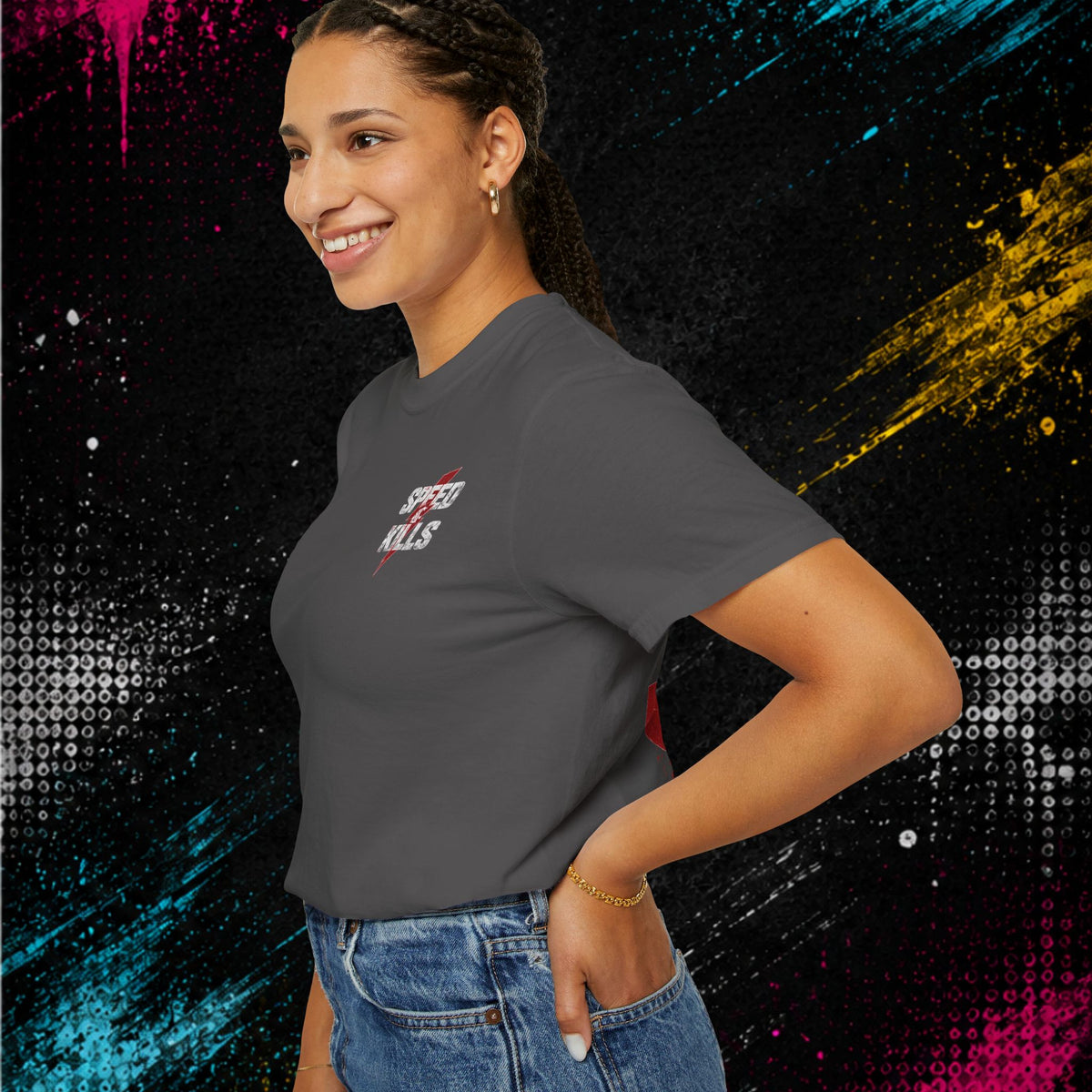 Football #35 'Speed Kills' - Graphic Tee