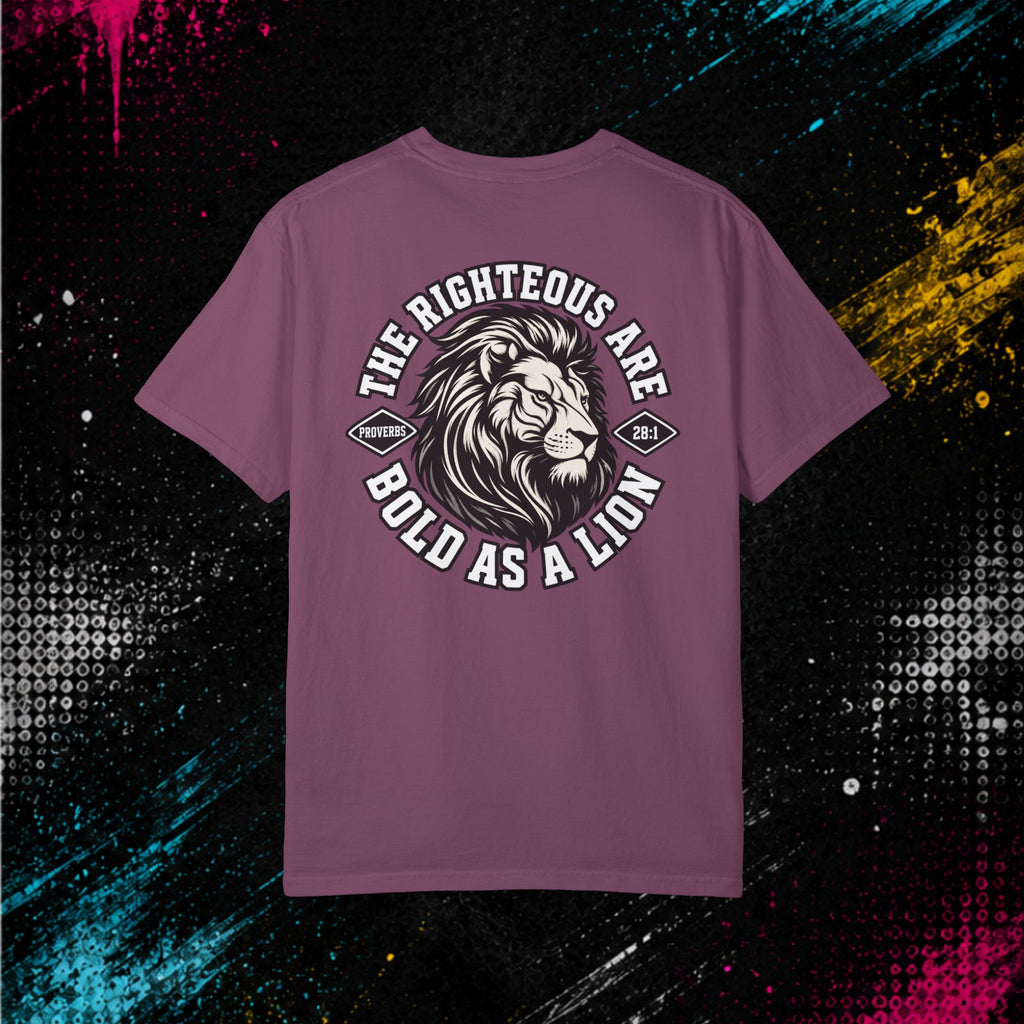Proverbs 28:1 "Bold As A Lion" - Graphic Tee
