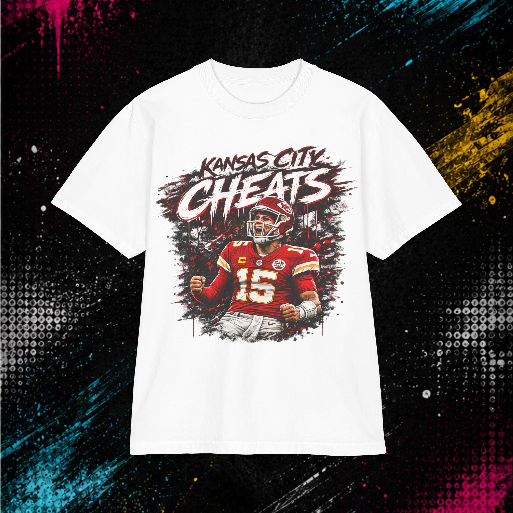 Kansas City Cheats Vintage Football Tee