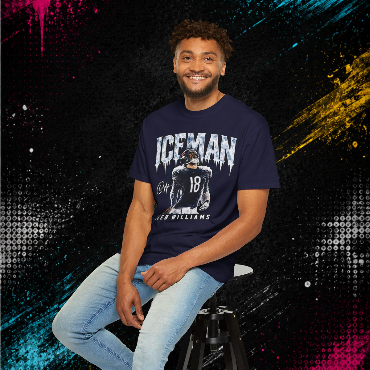 Iceman Caleb Williams - Graphic Tee Shirt