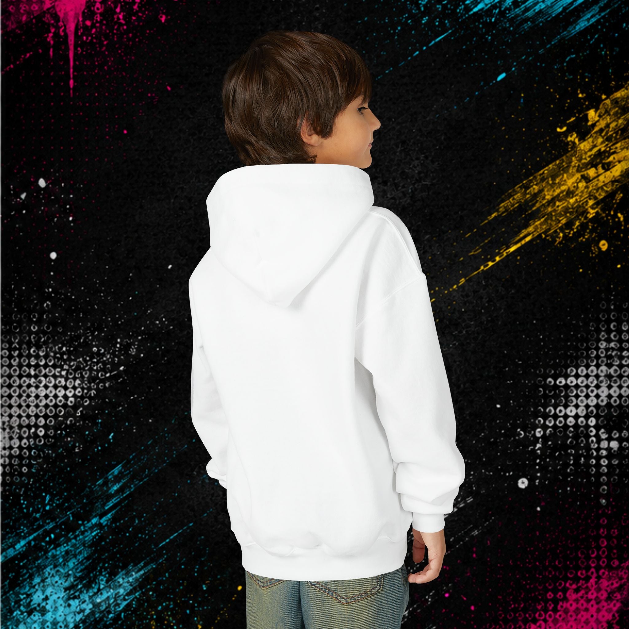 Youth Hoodie — 'ICEE' Polar Bear Graphic Pullover