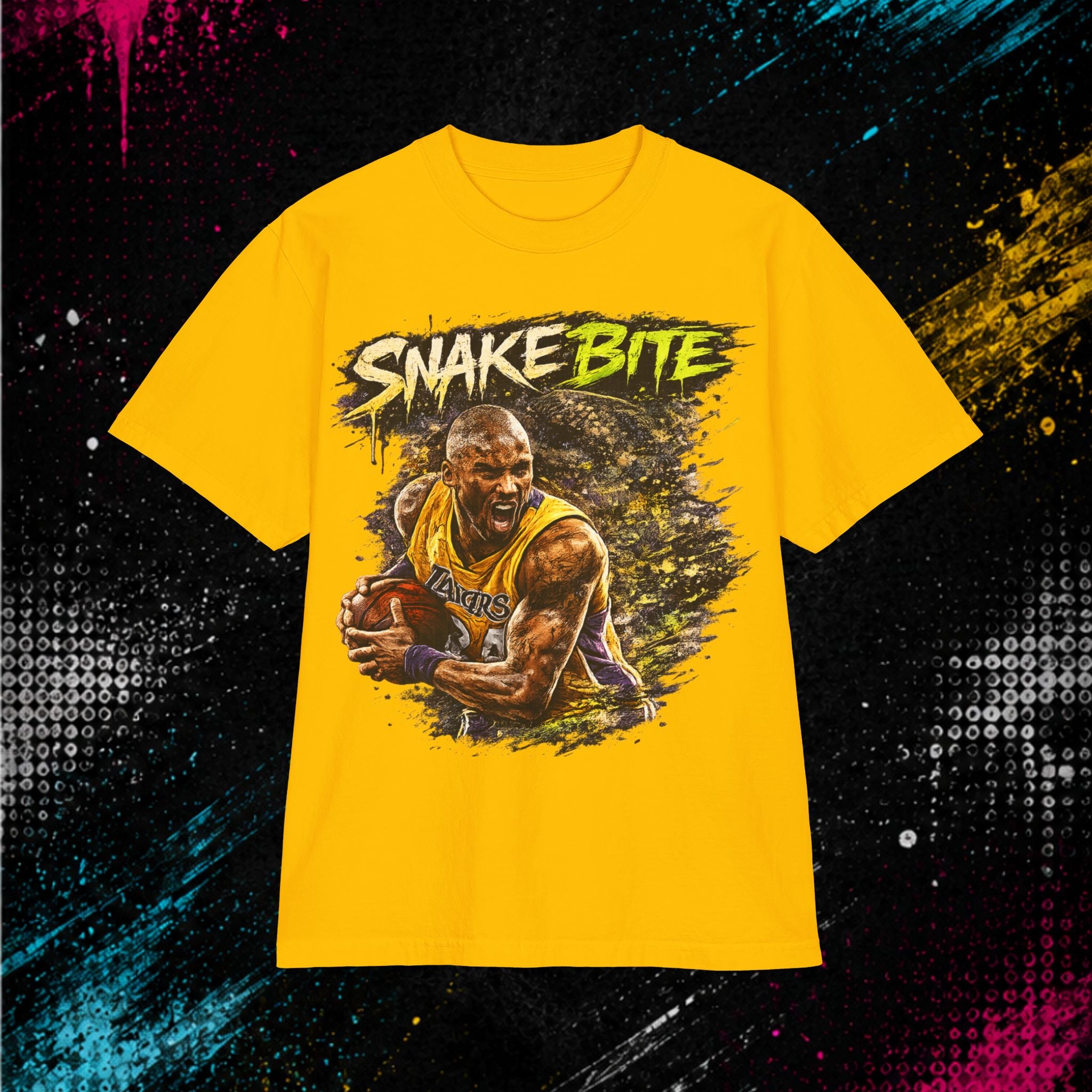 Snake Bite Vintage Basketball Tee