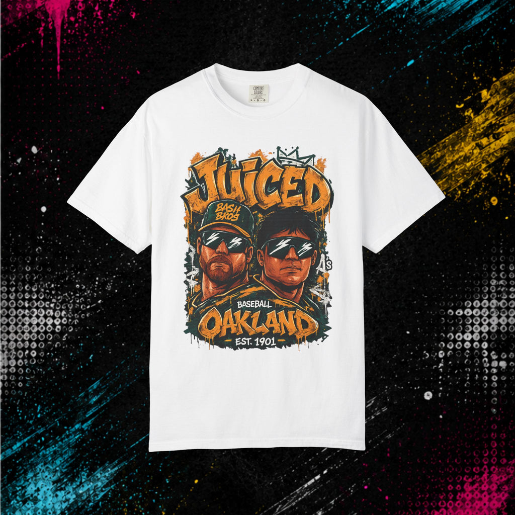 Bash Bros Juiced — Vintage Baseball Tee