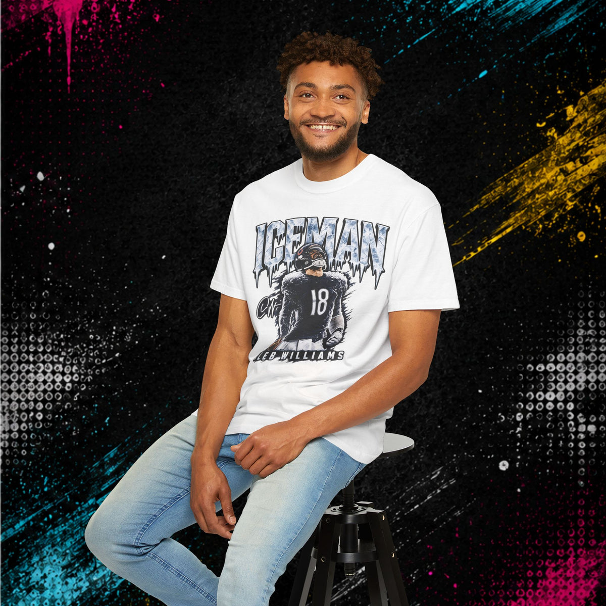 Iceman Caleb Williams - Graphic Tee Shirt