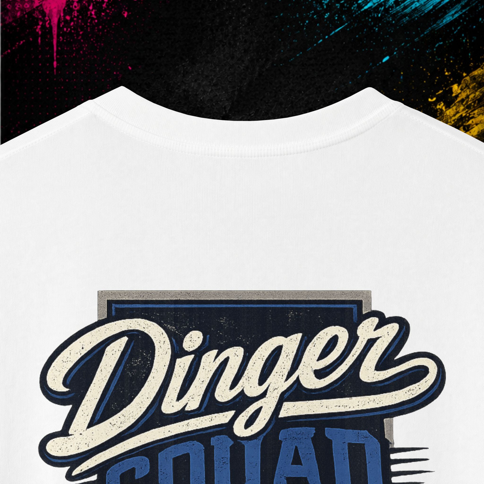 Kids "Dinger Squad" Baseball Tee