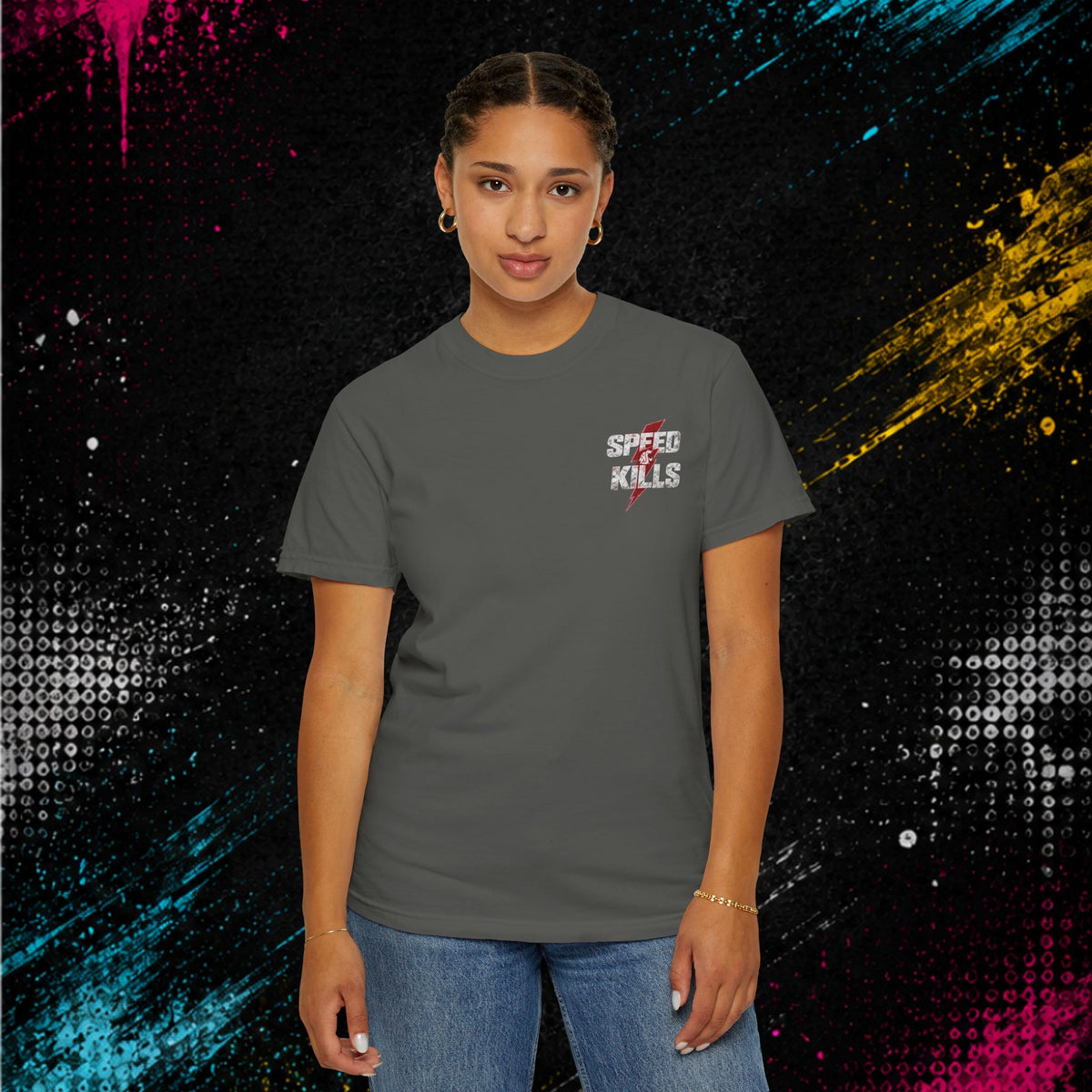 Football #35 'Speed Kills' - Graphic Tee