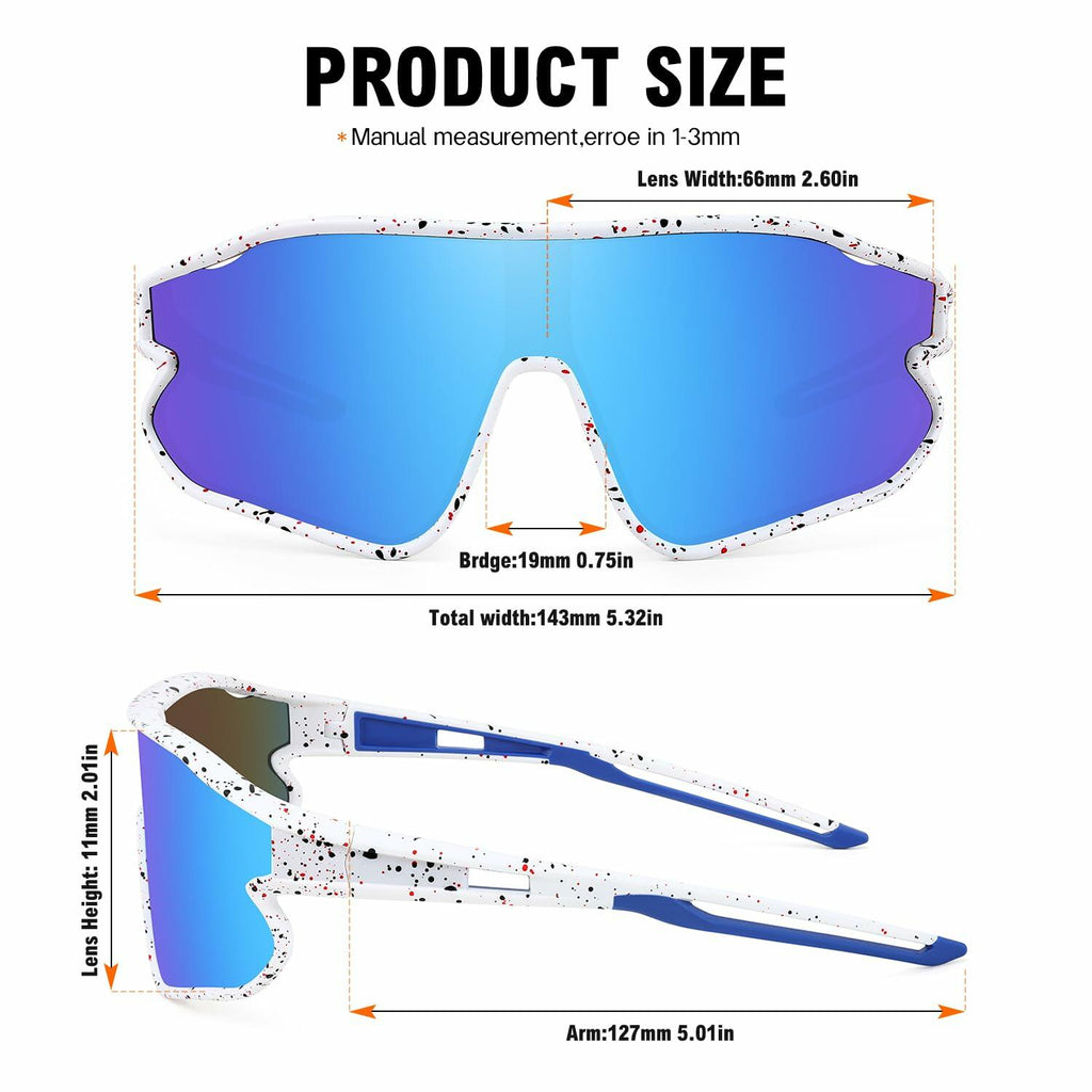 MARIDA Kids UV400 Baseball Sunglasses